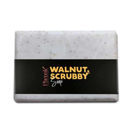 Walnut Scrubby Soap with Shea Butter