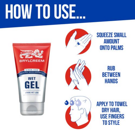 Brylcreem Wet Gel Strong Hold