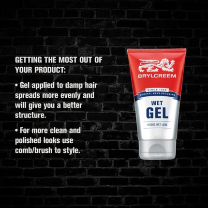 Brylcreem Wet Gel Strong Hold