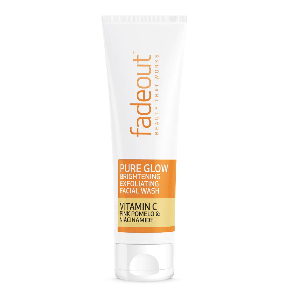 FadeOut Pure Glow Whitening Exfoliating Facial Wash