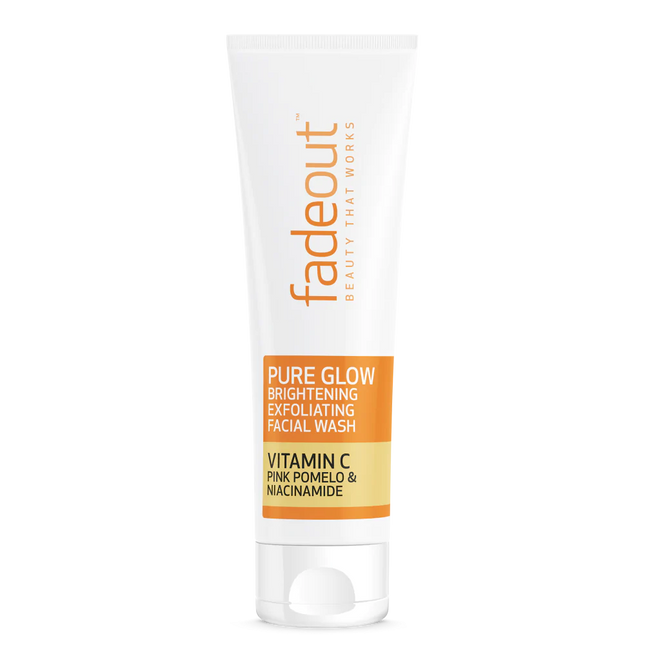 FadeOut Pure Glow Whitening Exfoliating Facial Wash