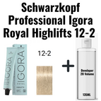 Con revelador recargado de 135 ml, 20 vol. (uso único), longitud media