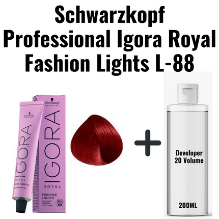 Tintes de moda Igora Royal de Schwarzkopf Professional L-88
