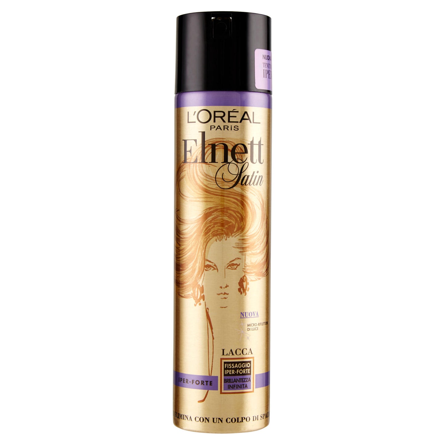 L'Oréal Paris Elnett Satin Infinite Brilliance Hairspray 250ml