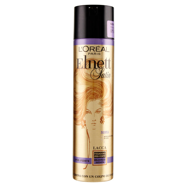 L'Oréal Paris Elnett Satin Infinite Brilliance Hairspray 250ml