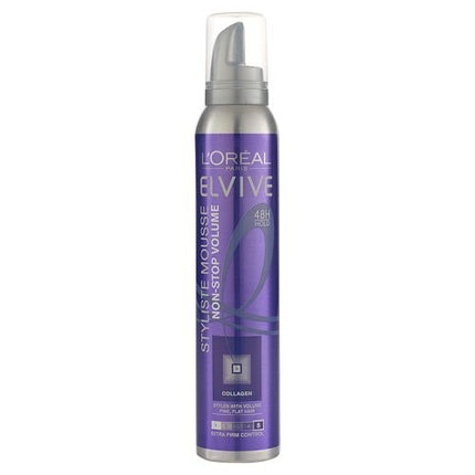 Loreal Elvive Extra Volume 48H Hold Styliste Mousse 200 ML