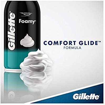 Gillette Foamy Sensitive Sensible Shave Foam