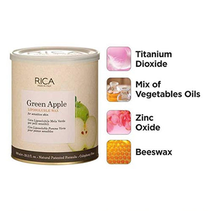 Rica Green Apple Liposoluble Wax