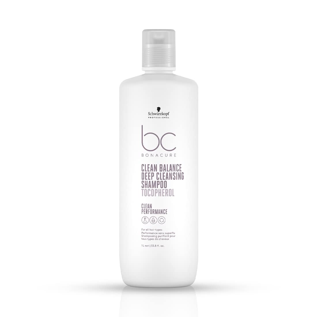 Schwarzkopf Clean Balance Deep cleansing Shampoo 1L with Pump