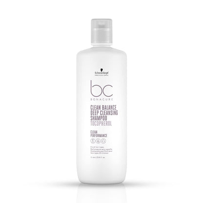 Schwarzkopf Clean Balance Deep cleansing Shampoo 1L with Pump