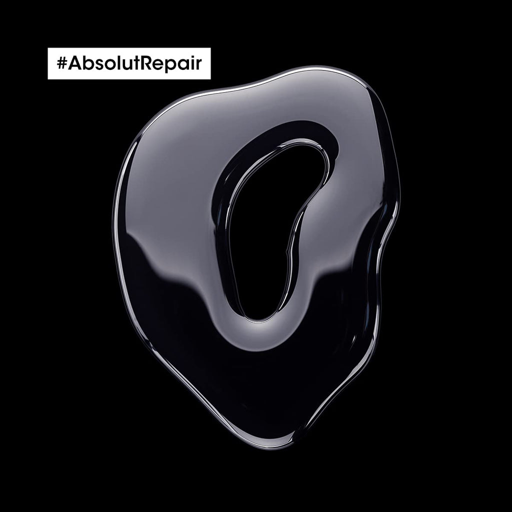 L’Oréal Professionnel Absolut Repair Oil 10-in-1 Multi-benefit Leave-In Hair Serum with Wheat Germ Oil for Dry & Damaged Hair, Serie Expert, 90ml