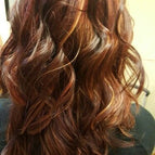 6.68 Dark Blonde with Red Mocha