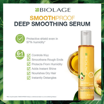 Biolage Smoothproof Deep Smoothing 6-in-1 Professional Hair Serum  