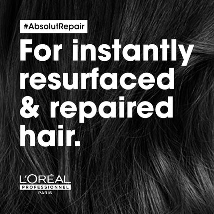 L'Oréal Professionnel Absolut Repair Oil Sérum capilar multibeneficios 10 en 1 sin enjuague con aceite de germen de trigo para cabello seco y dañado, Serie Expert, 90 ml