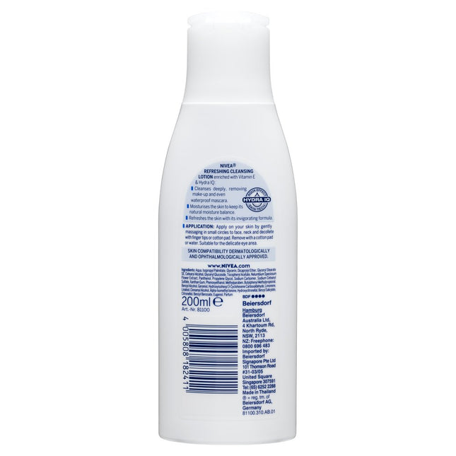 Leche limpiadora refrescante Nivea Visage (200 ml)