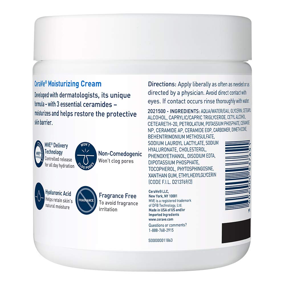 CeraVe Moisturizing Cream 