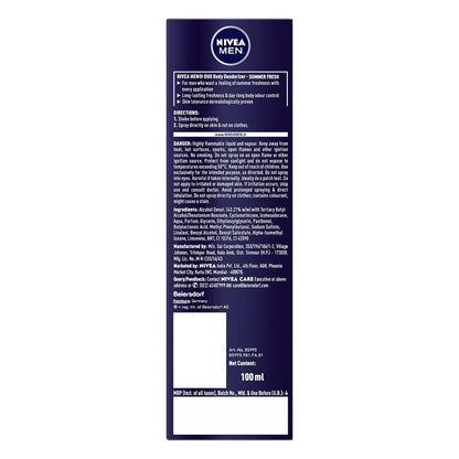 Nivea Men Duo Deodorant- Summer Fresh