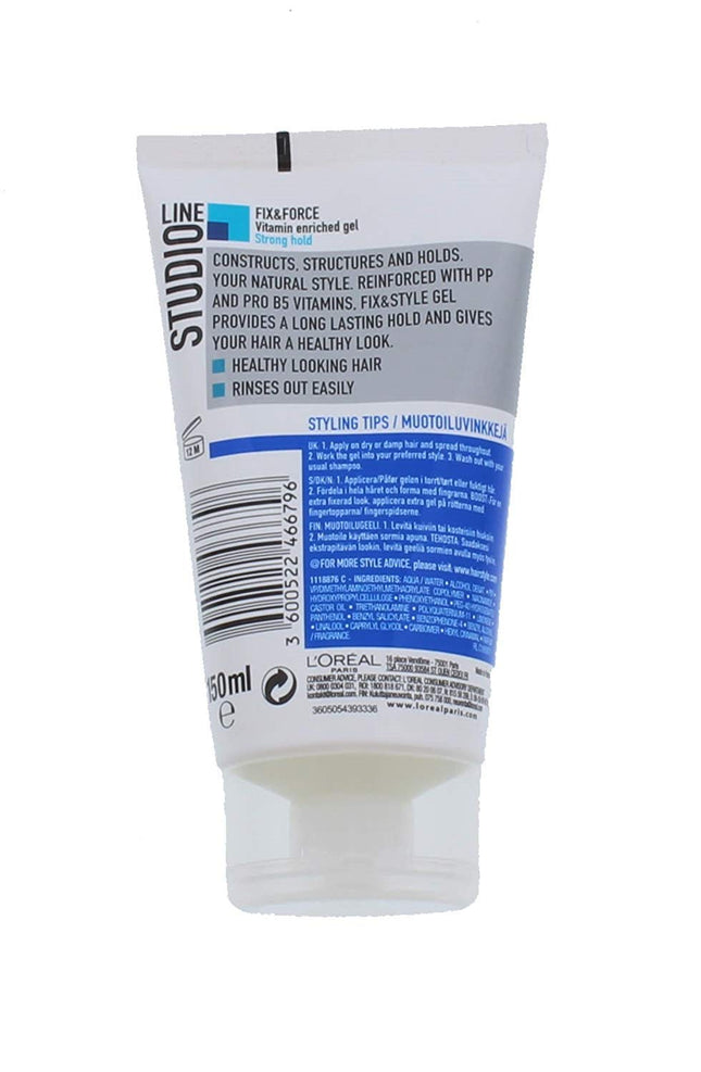 Studio Line Fix & Style Strong Hold Hair Gel 4