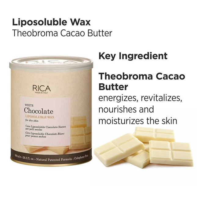 Rica White Chocolate Liposoluble Wax