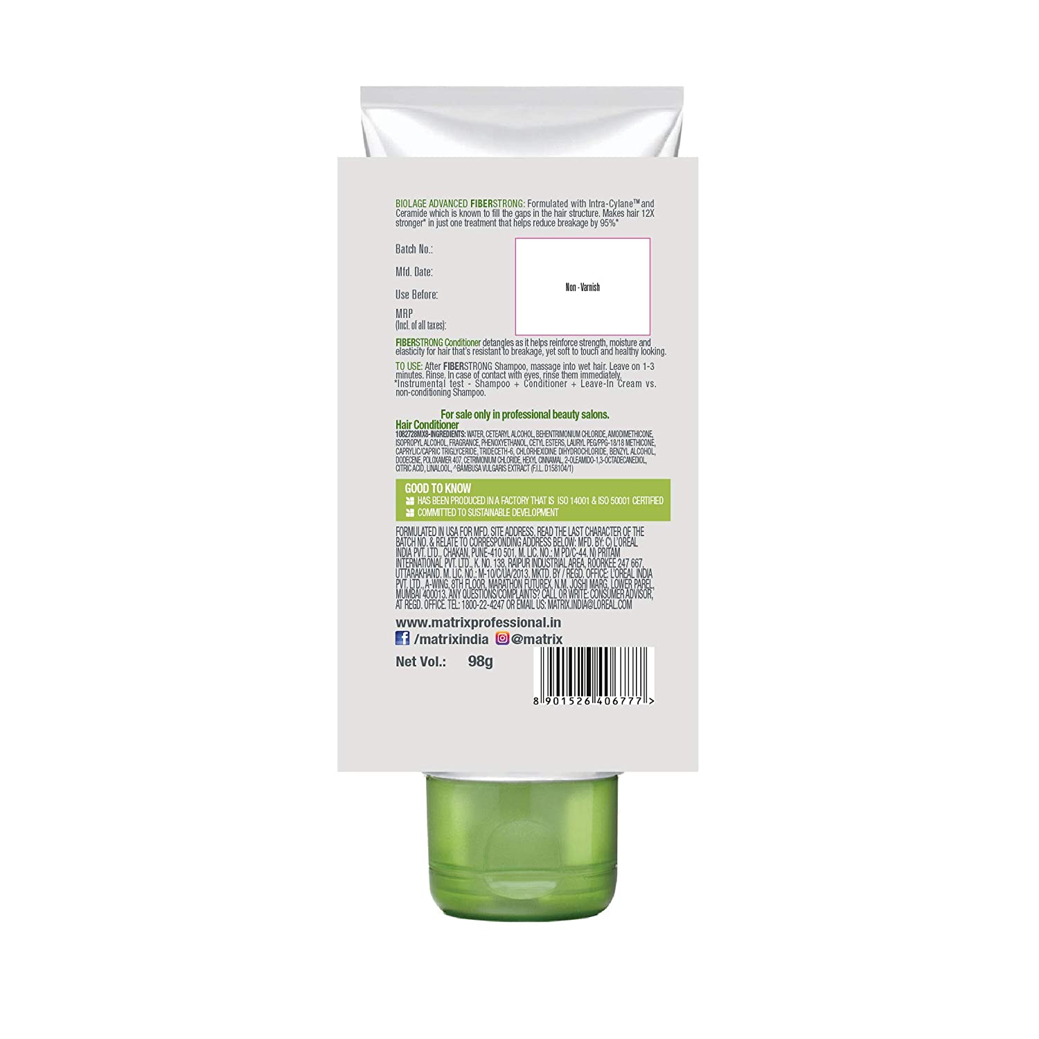 Matrix Biolage Fiberstrong Conditioner