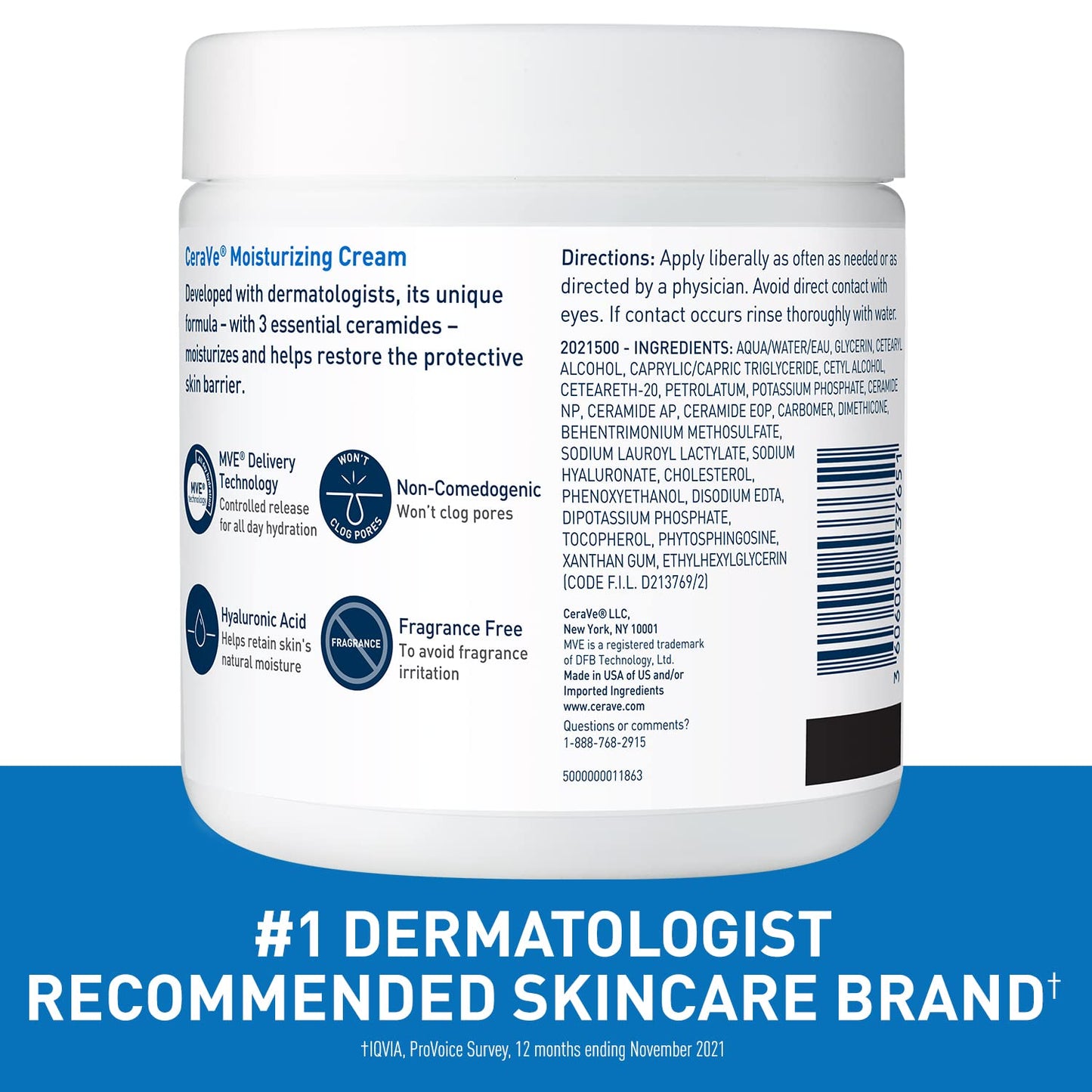 CeraVe Moisturizing Cream 