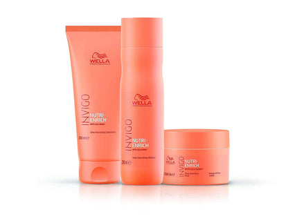 Wella Professionals Invigo Nutri Enrich Deep Nourishing Shampoo (For Dry and Damaged Hair), 250 ml