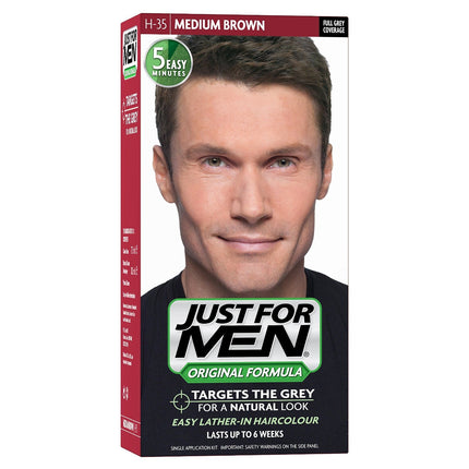 Just For Men- H 35 (Medium Brown) Shampoo In Hair Colour