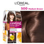 Loreal Paris Casting Creme Gloss Conditioning Color No Ammonia 500 Medium Brown