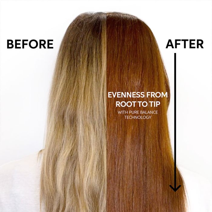 Wella Koleston Perfect before & After