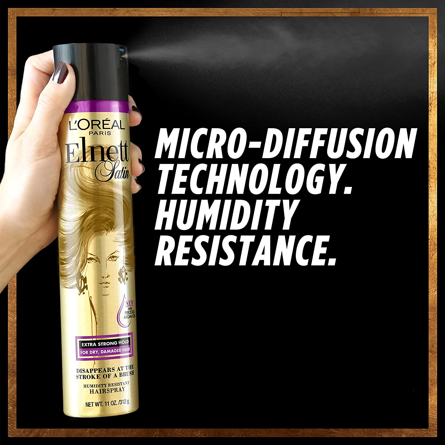 Elnett L'Oreal Paris Satin Hairspray Volume