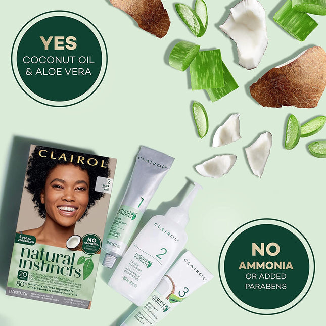 Clairol Natural Instincts Hair Color 4 Dark Brown