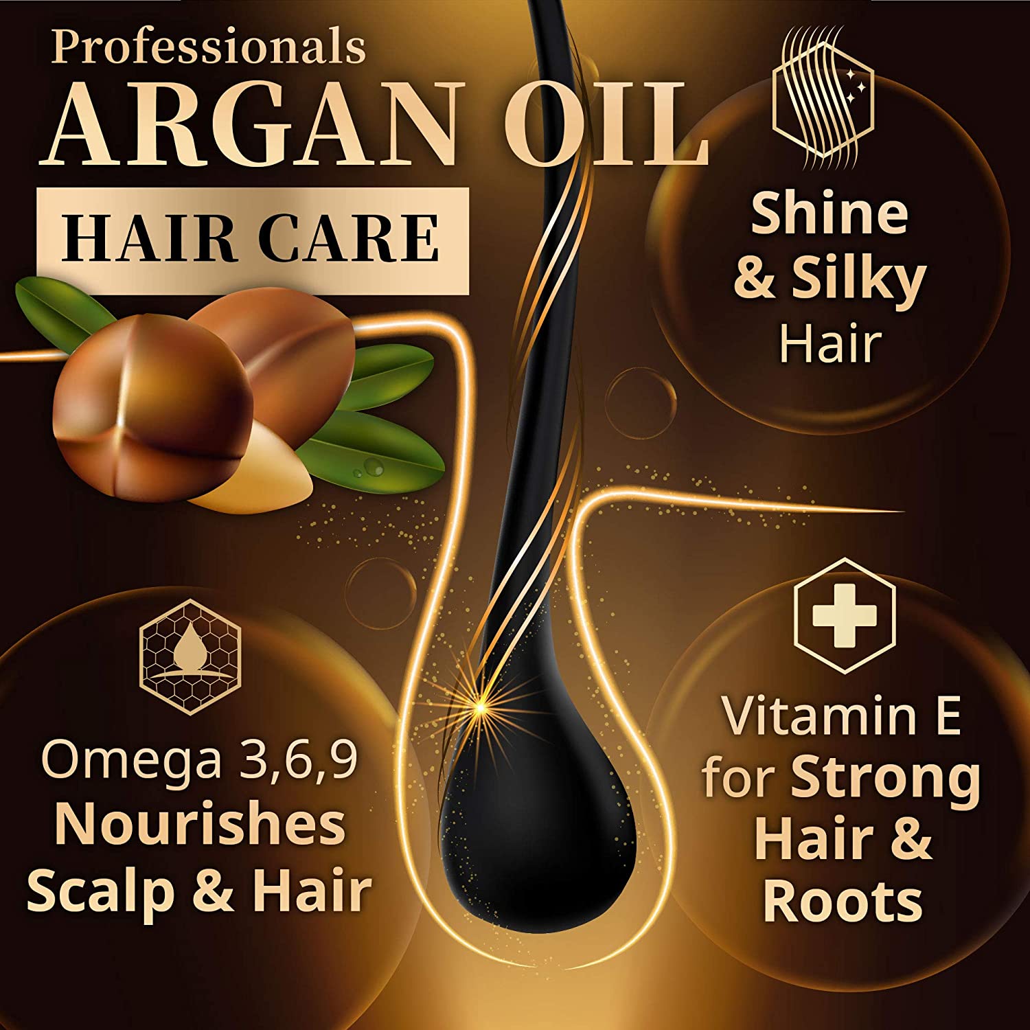 Argan Deluxe- Argan Oil Nourishing Conditioner 300 ML