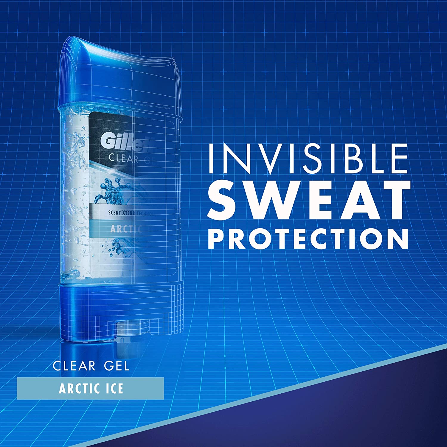 Combo of Clear Gel Artic Ice, Sport Triumph & Power Rush Deo Sticks Pack of 3
