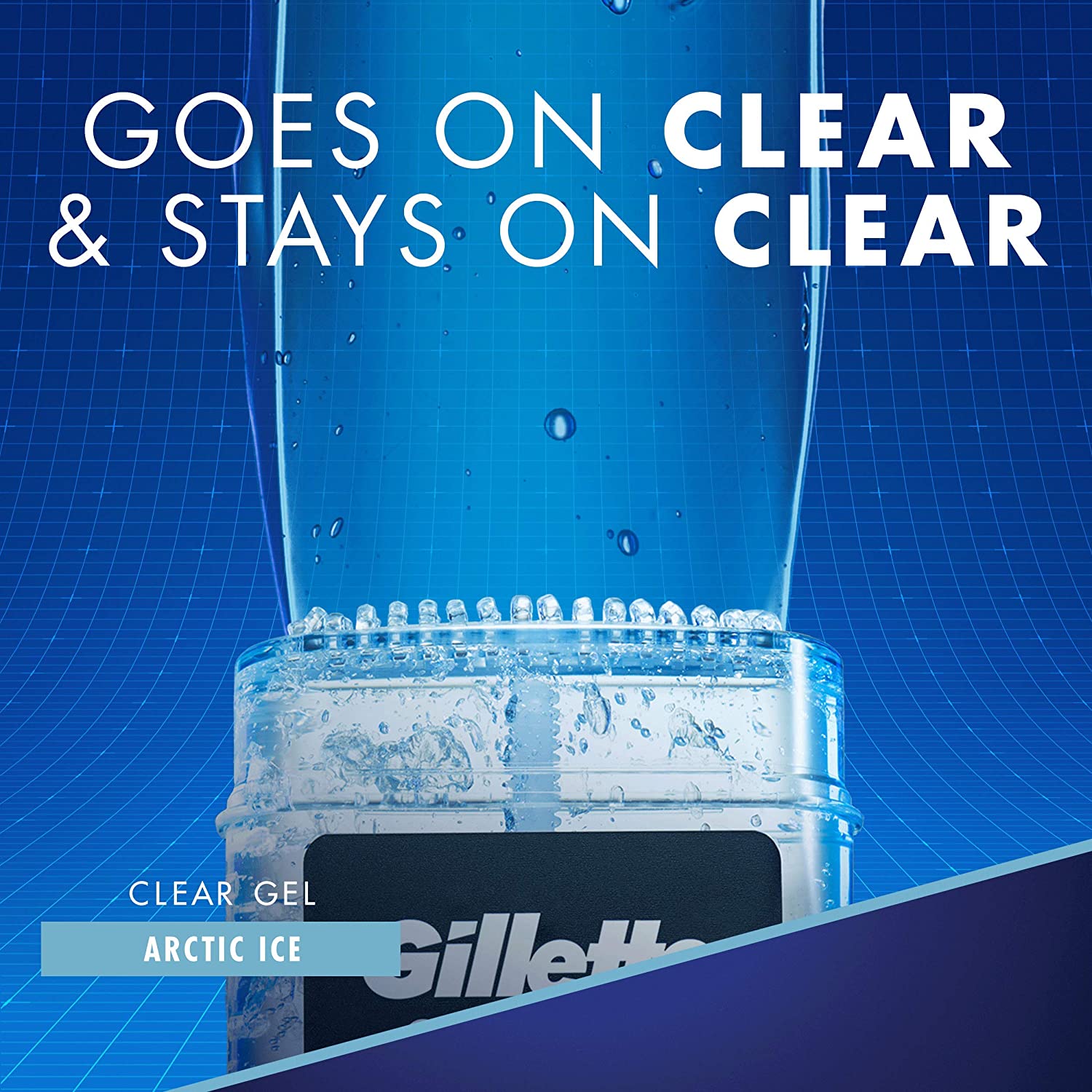 Combo of Clear Gel Artic Ice, Sport Triumph & Power Rush Deo Sticks Pack of 3