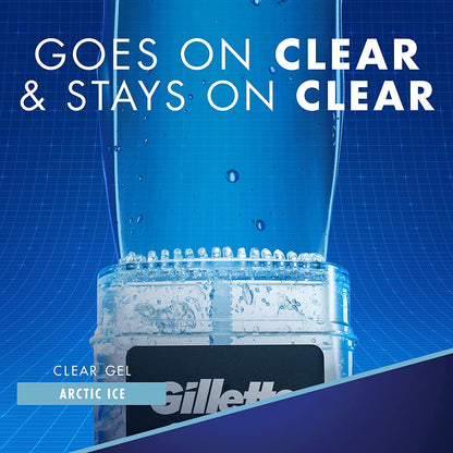 Combo of Clear Gel Artic Ice, Sport Triumph & Power Rush Deo Sticks Pack of 3
