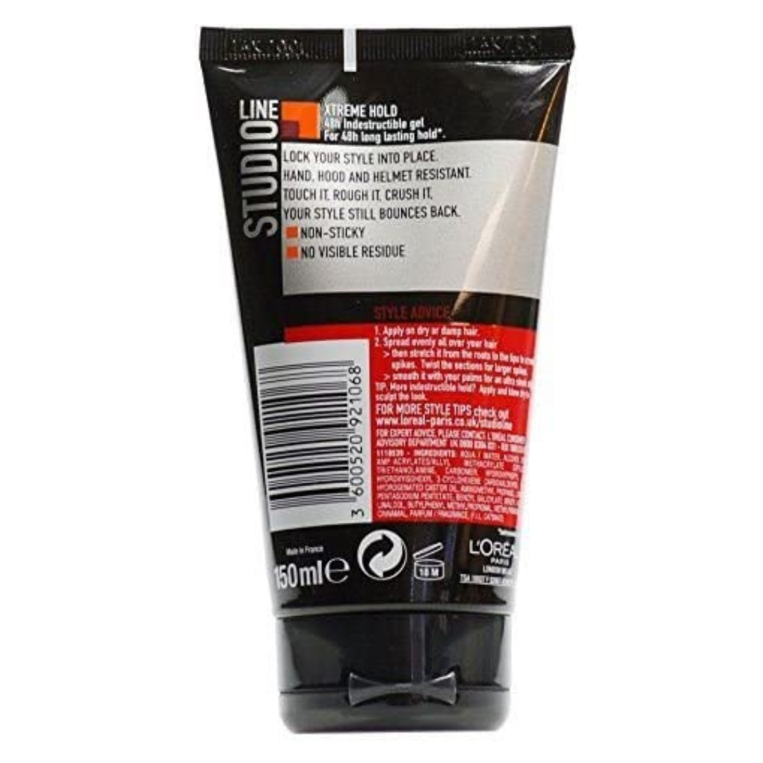 L'Oréal Xtreme Hold Indestructible gel 9
