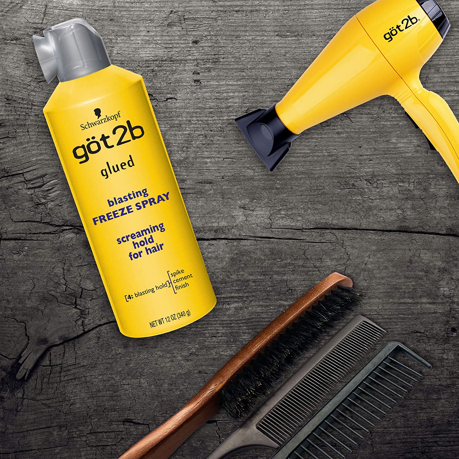 Schwarzkopf  got2b Glued Blasting Freeze Spray 300 ML