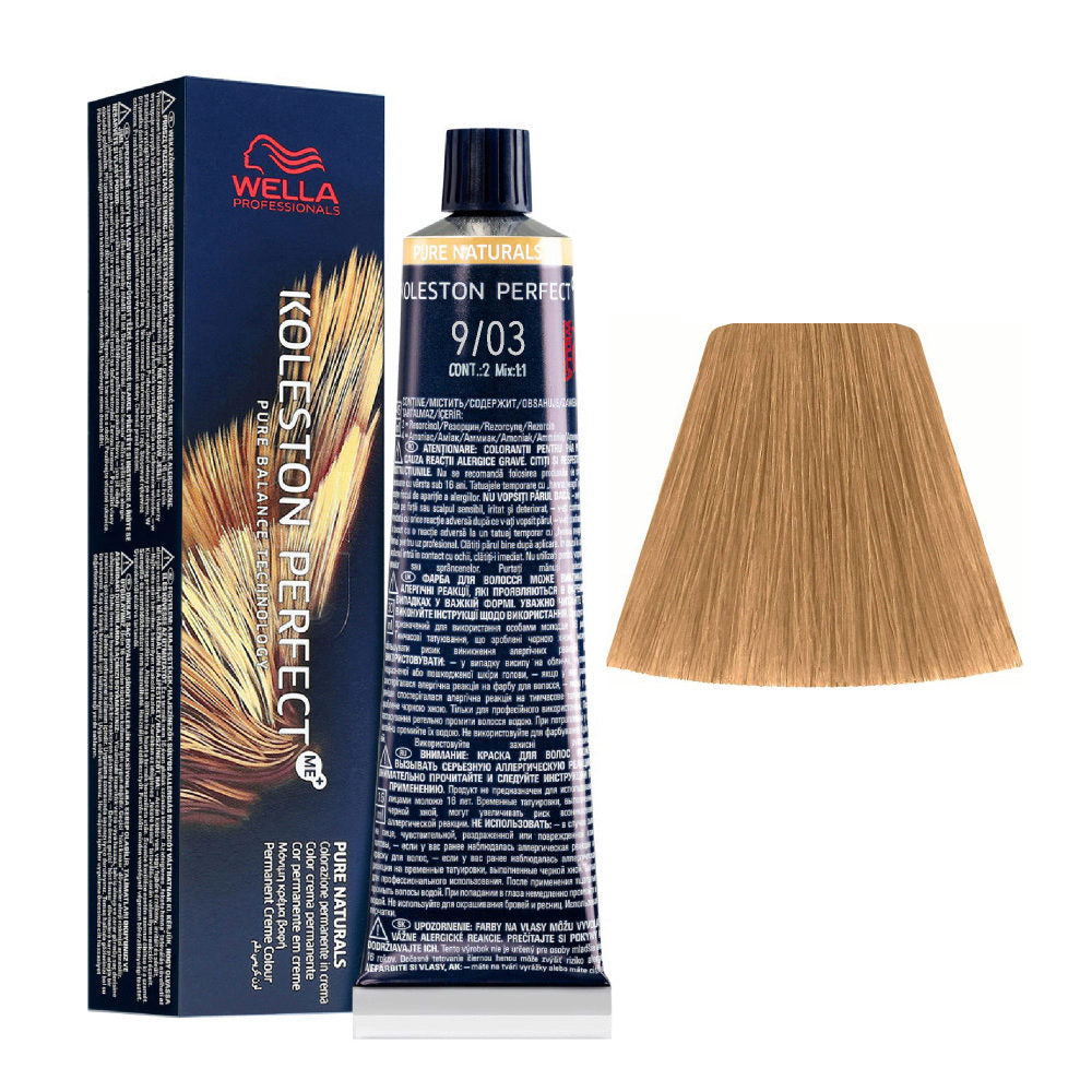 Wella Koleston Perfect 60gm Tono N° 9/03