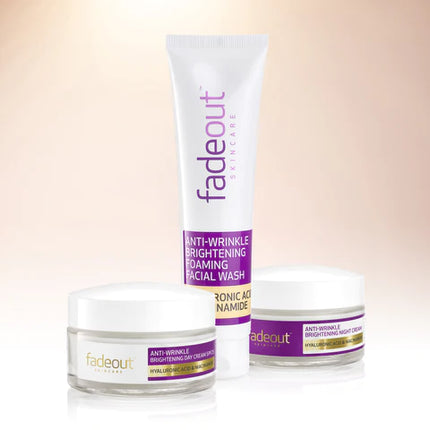 FadeOut ANTI-WRINKLE BRIGHTENING FACIAL WASH