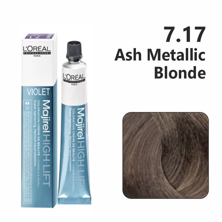 Loreal Majirel Cool cover 7.17