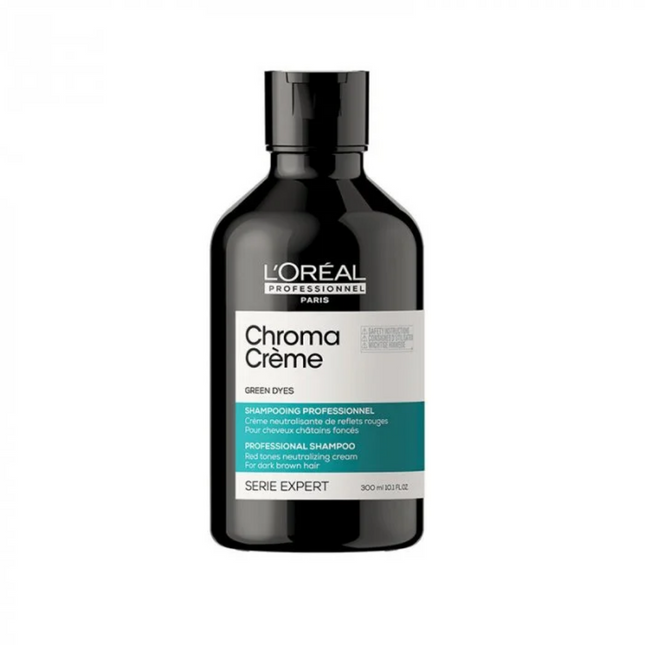 L'OREAL SERIE EXPERT CHROMA CREME SHAMPOO GREEN DYES 300 ML