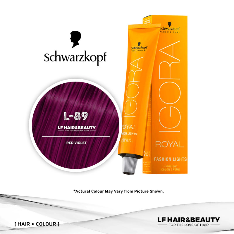 Schwarzkopf Professional Igora Royal Fashion Lights L89 Prokarehub