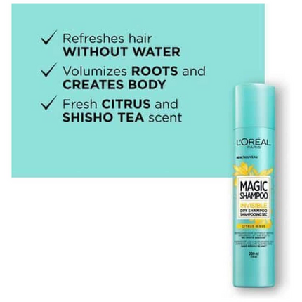 L'Oréal Paris Invisible dry Shampoo Citrus Wave