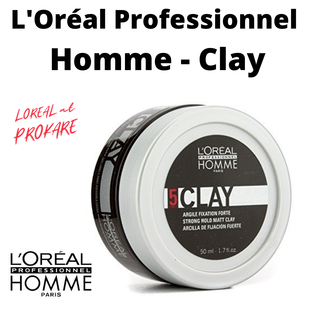 L'Oréal Professionnel Homme Clay 5