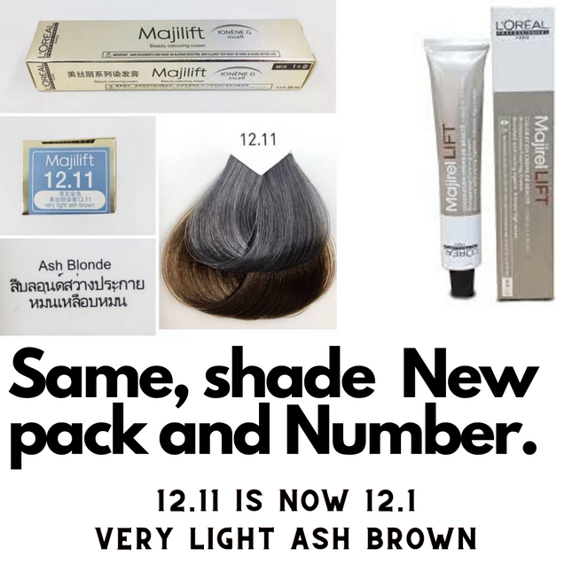 Majilift l'oréal Shade No 12.11 Very Light Ash Brown
