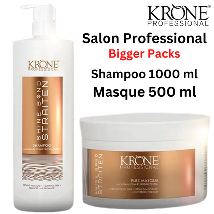 Krone Professional Shine Bond Straiten Shampoo
