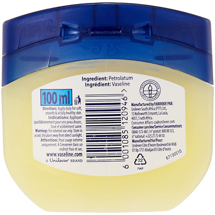 Vaseline Blueseal Original Petroleum Jelly 100ml