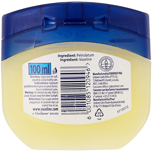 Vaseline Blueseal Original Petroleum Jelly 100ml