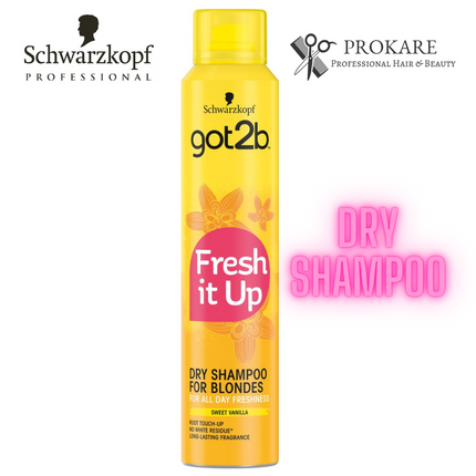 Schwarzkopf  got2b Fresh It Up Dry Shampoo for Blondes
