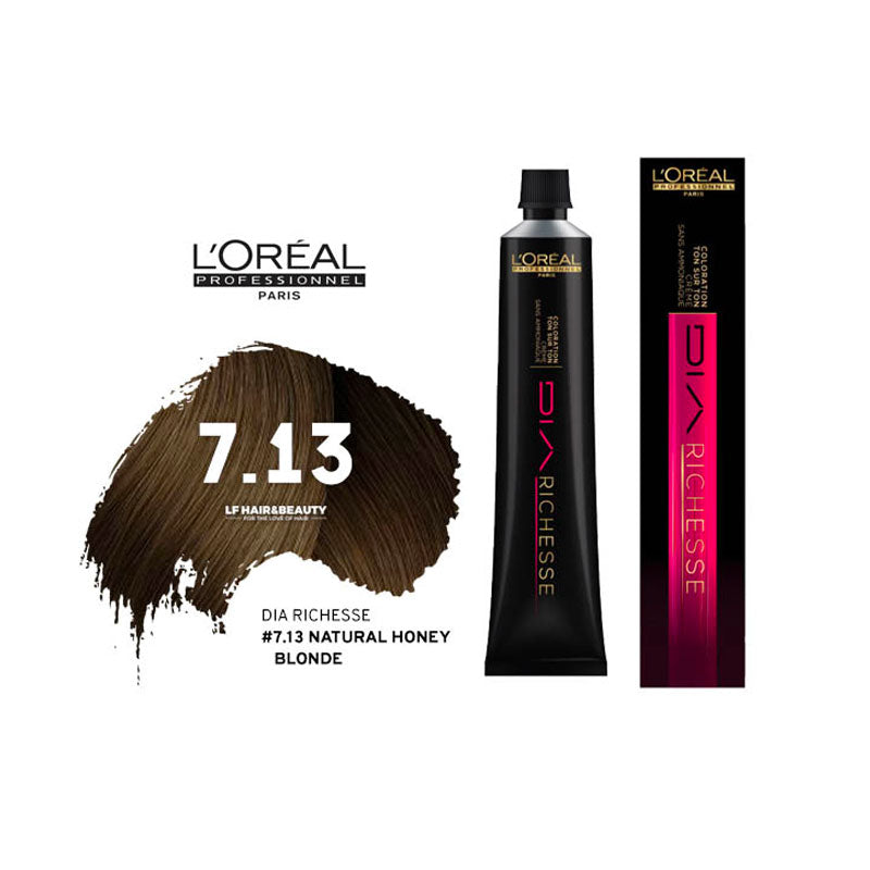 Dia Light 7.13 Ammonia Free Hair Color By Loreal Professional